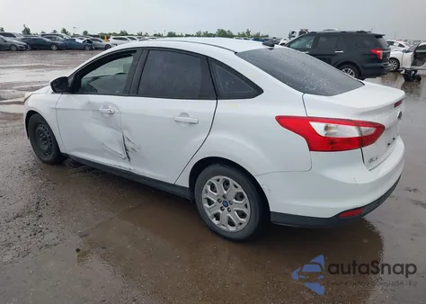 2012 Ford Focus Se from USA, damaged, VIN 1FAHP3F26CL207770